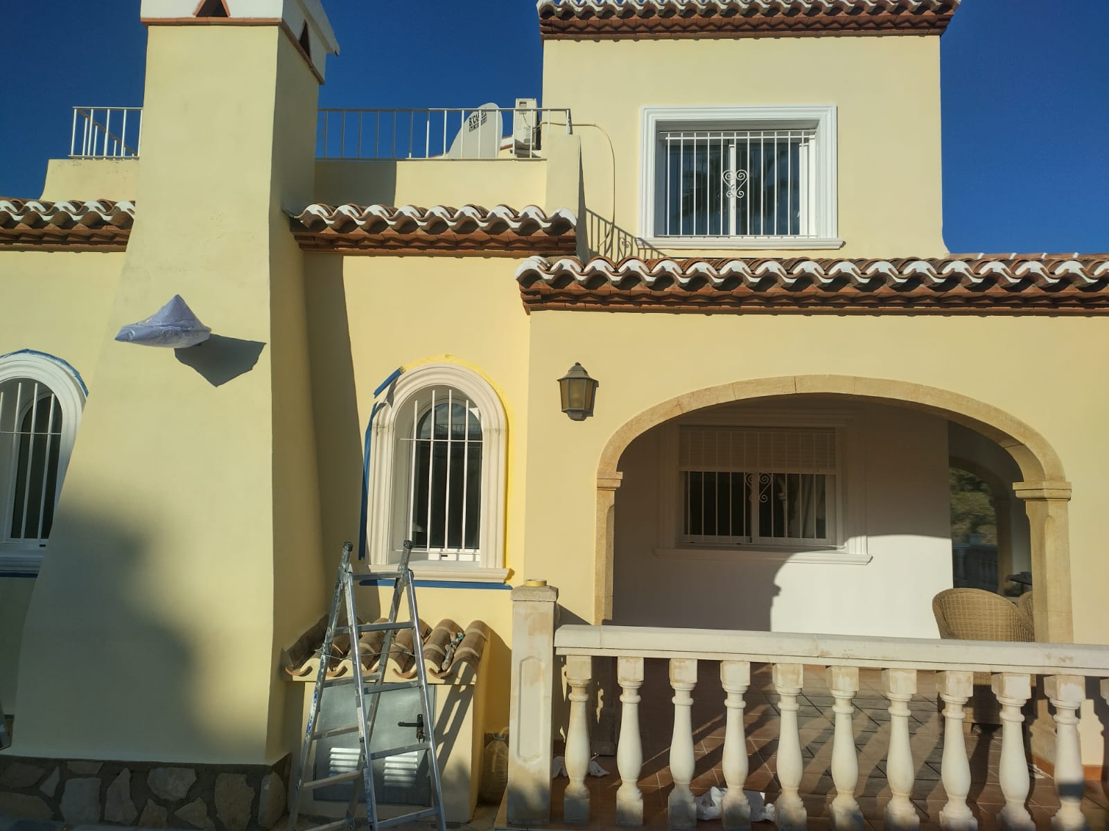 villa & house painting in Jávea Alicante